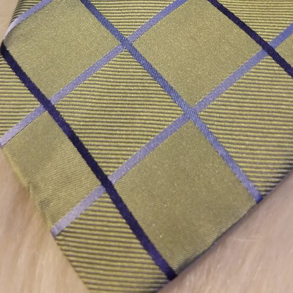 Roundtree & Yorke Silk Tie Made In USA - Picture 5 of 5